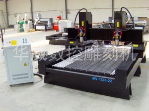 保定安新县双头立体多功能石材雕刻机HW-1325-2Z