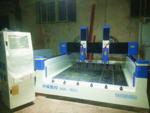 保定安新县HW1825双头重型石材雕刻机